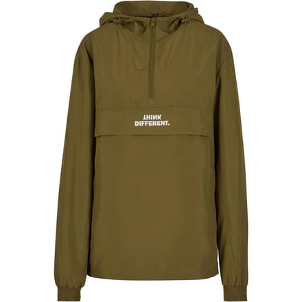Mister Tee - Think Different Basic Pullover Jas - M - Olijfgroen