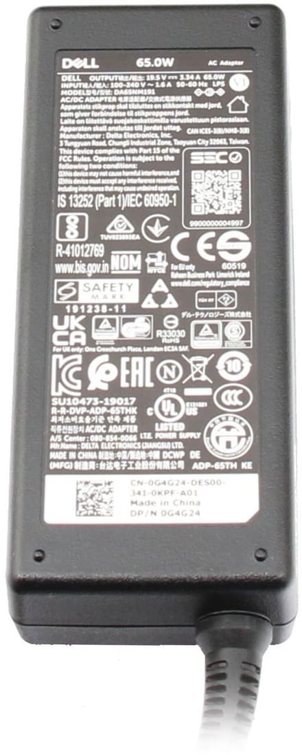 Dell W1N63 oplader 65W
