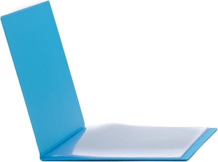 Goodline® - PVC Documentenmap / Aktemap geschikt voor 12 pagina's - type Classic-Lichtblauw
