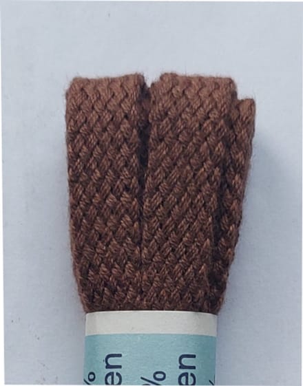 Cordial Veter - Ree Bruin - Plat - Lengte 90 cm - Breedte 8 mm - Schoenveter