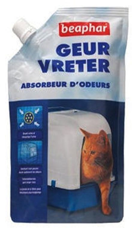 *2 x * Beaphar geurvreter-korrels voor kattenbakvulling -400 gr -PH-neutraal - probiotica - 2 x 400 gr = 800 gr