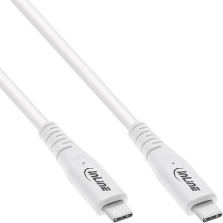InLine USB-C Kabel - USB4 - 240W PD - 2 meter - Wit