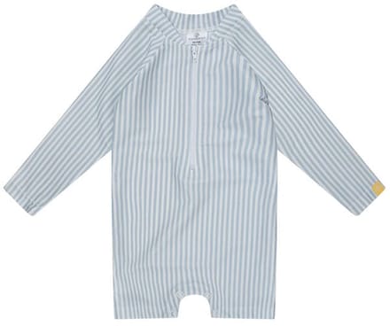Swim Essentials - Jongens Zwempak 1-2 jaar - 86/92 - Blauw/Wit - Gestreept - Dreumes