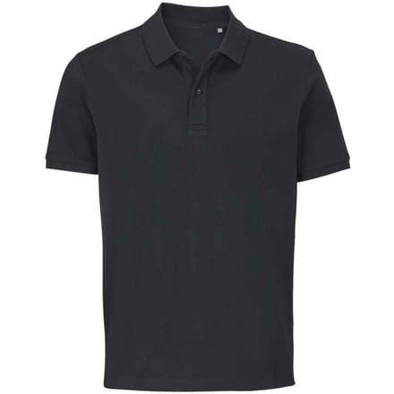 SOLS Unisex Pegase Volwassenen Poloshirt (Zwart)