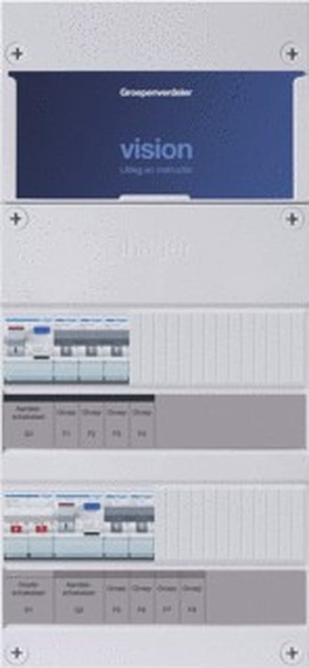Hager VISION Installatiekast - VKG32E - E2XWH