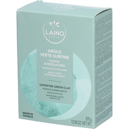 Laino Groene Klei Superfijn 300 Gezichtsmasker