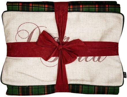 Selsey Dear Santa - Sprei en kussensloop - Groen