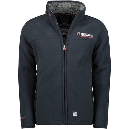 Geborduurde en rits fleece Geographical Norway Ubolt