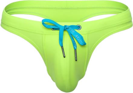 SUKREW Torrent Swim Thong Lime - MAAT L - Heren Zwemstring - Zwem String voor Man - Mannen Thong