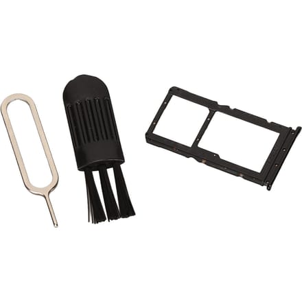 Simkaarthouder Set Plastic SIM-kaartsleuf Houder Vervanging met Kaartpin en Borstel voor Redmi Note 7 Note 7 Pro Telefoon