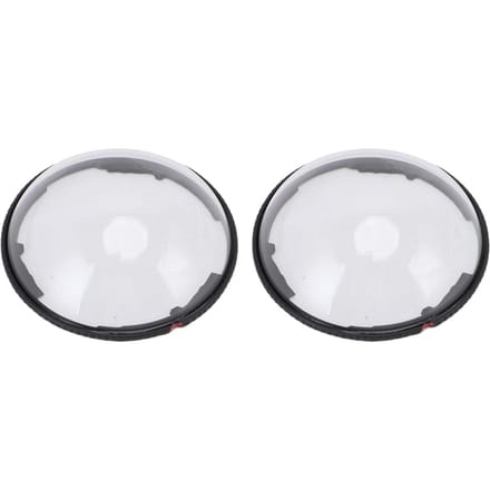 2 Pièces Protection d'Objectif pour Caméra d'Action Compatible avec Caméra d'Action Insta360 X4 Protecteur d'Objectif en Verre Trempé Haute Transparence white