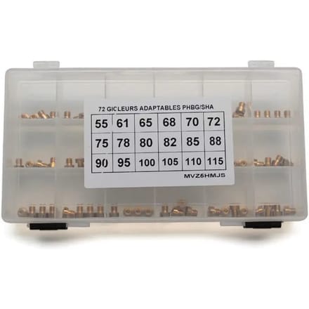 Set van 72 hoofdsproeiers P2R PHBG-SHA N°55