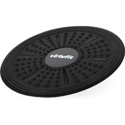 VirtuFit Balancebord - Verstelbare Balanstrainer - Zwart