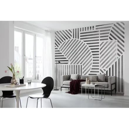 Fotobehang - Jeux de Lignes 300x250cm - Vliesbehang