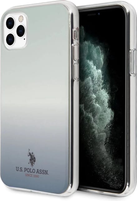 IPHONE 11 PRO MAX - HARD CASE BLUE SMALL LOGO GRADIENT - U.S. POLO ASSN.