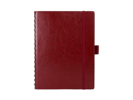Notitieboek Multo Hannibal A5 bordeaux kunstleder