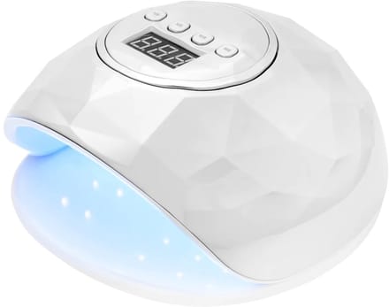 UV LED lamp Shiny zilver 86W - LED Nagellamp - Nageldroger - LED Lamp Nagels