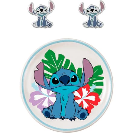 Oorbellen en sieradenschaal Peers Hardy Disney Stitch