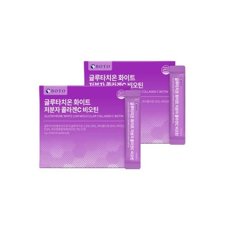 BOTO Glutathione White Laagmoleculair Collageen C Biotine - 30 stick (3 opties) 2PCS