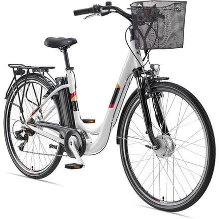 TELEFUNKEN Elektrische fiets City RC822 multitalent 28" (wit, 28")