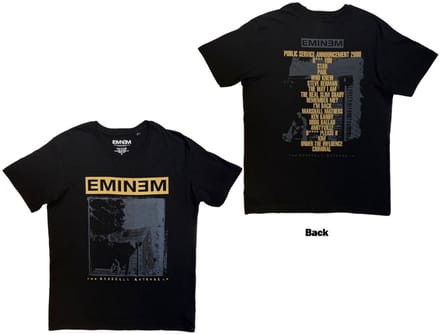 Eminem - The Marshall Mathers LP Heren Tshirt - S - Zwart