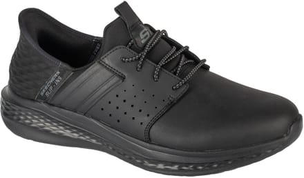 Skechers Slade - Zachary Heren Instappers - Zwart - Maat 42.5