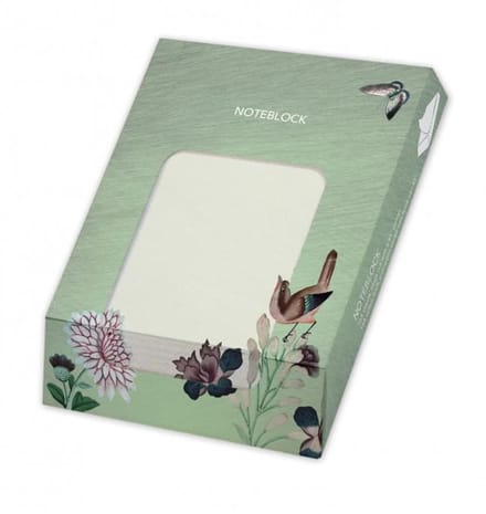Bekking & Blitz - Memoblok - Memo blocnote - Notitieblok - Kunst - Chinees behang papier - Kasteel Heeswijk