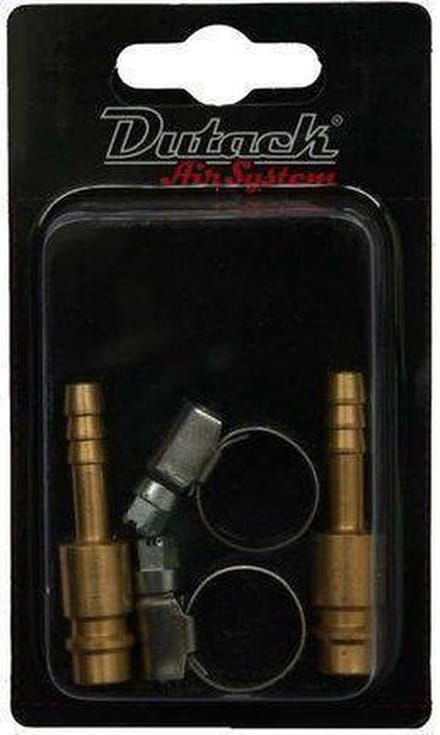 Dutack Koppeling insteeknippels-slangpilaar [2x]  6mm Euro.4842103