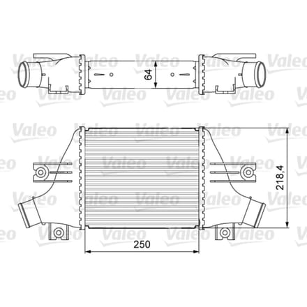 InlaatluchtRadiator VALEO 818638