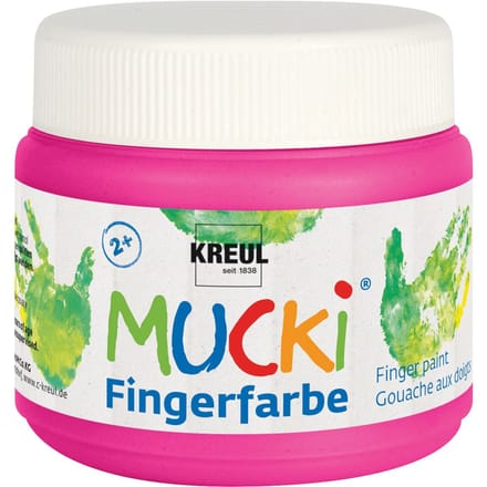 MUCKI Vingerverf, 150 ml - Rozig