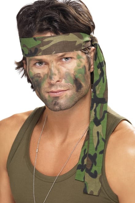 Militaire haarband - Verkleedattribuut