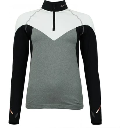 Dames t-shirt 1st skin met ritssluiting Peak Mountain