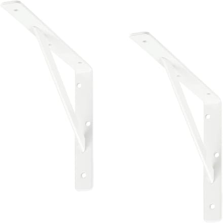 siwitec plankdrager 400 x 250 x 30 mm, wit, set van 2, draagvermogen 150 kg, plankdrager, webconsole