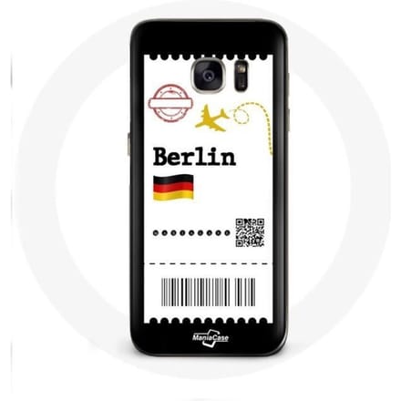 Samsung Galaxy S7 hoesje Vliegticket Berlijn