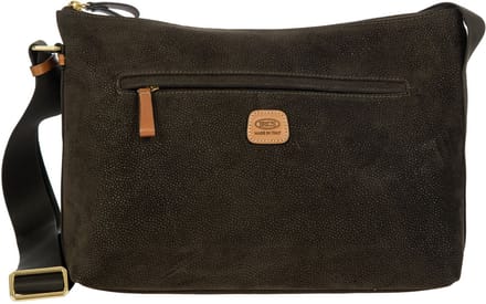 BRIC'S Schoudertas Life Shoulderbag Marta Olive Groene