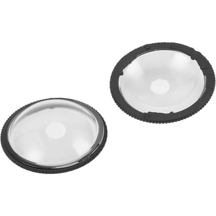 Lot de 2 protège-objectifs pour étui de protection d'objectif X4, accessoires de caméra d'action, housse de protection d'objectif white