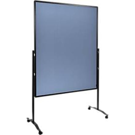 Presentatiewand Legamaster PREMIUM PLUS mobiel, textiel, blauwgrijs