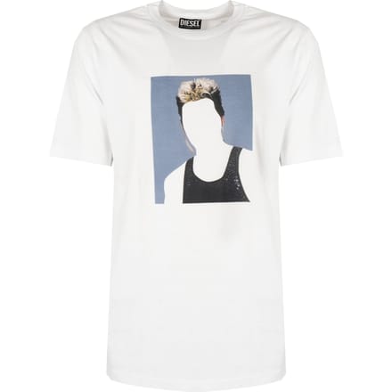 Diesel T-Shirt T-Just Mannen Wit