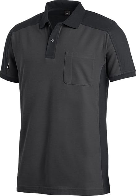 FHB KONRAD Poloshirt 91490 - Antraciet-Zwart - 2XL