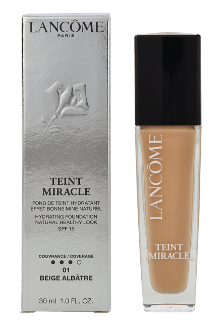 Lancôme Hydraterende Vloeibare Foundation Lancôme - Teint Miracle Hydraterende Vloeibare Foundation 01 - Beige Albâtre