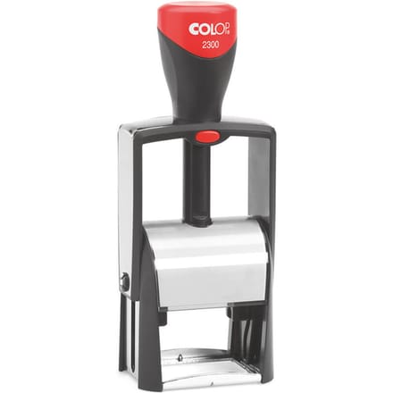 Tekststempel Colop 2300 personaliseerbaar 7regels 44x29mm