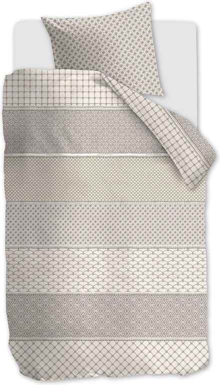 Riviera Maison Ropes kussensloop - Taupe - 60x70