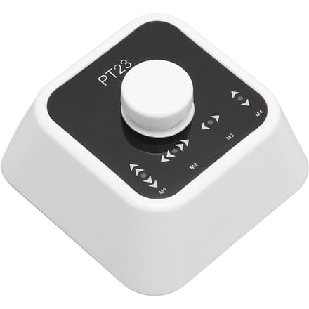 Bluetooth Paginaomslaander Pedaal Oplaadbare Draadloze Multimedia Controller Toetsenschakelaar voor Tablet Telefoon wit