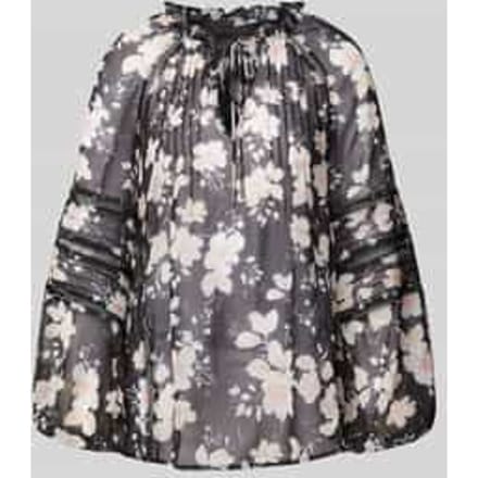 Blouse met bloemenprint, model 'GILDA'