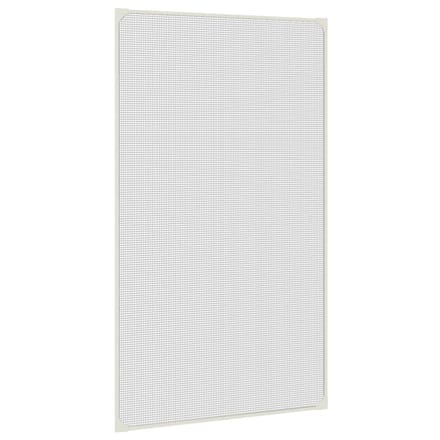 vidaXL - Insectenhor - voor - ramen - magnetisch - 80x140 - cm - wit