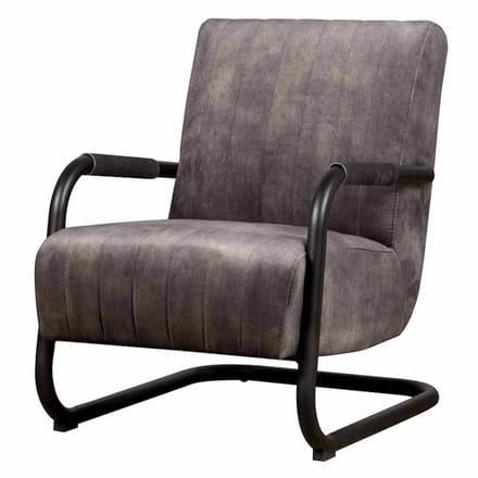 Tower Living Fauteuil Riva Adore 29 Antraciet