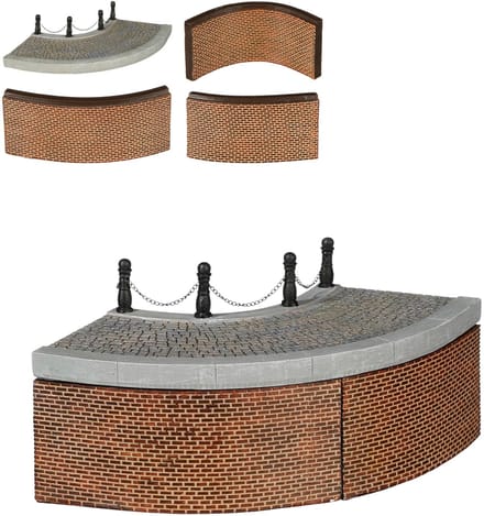 Luville - Quays Bend Curve - Set van 3
