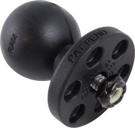 RAM Mount B-kogel (25 mm) Adapter - Add-A-Ball voor Tough-Clamp - RAP-B-397BU