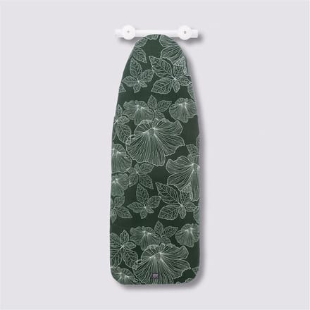 Strijkplankhoes 2 lagen 140 cm groen patroon