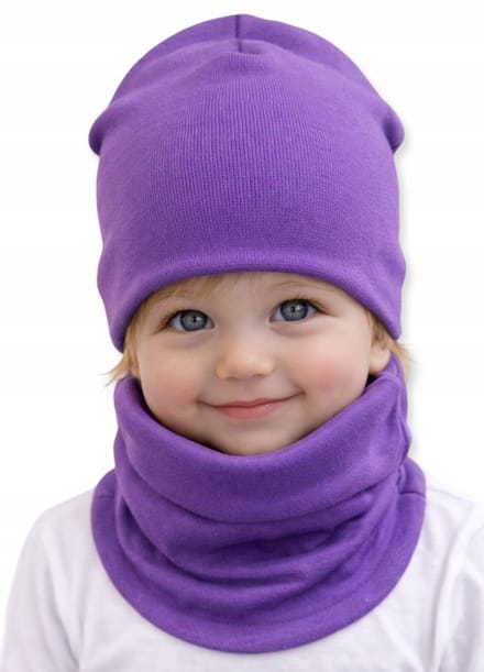 Dartomik - Hoofddoek Set - 40/44 - Fiolet - Oeko-Tex®